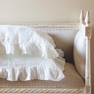 <b>ПОСТЕЛЬНОЕ БЕЛЬЕ <br>С РЮШАМИ</b> <br>для невест и не только